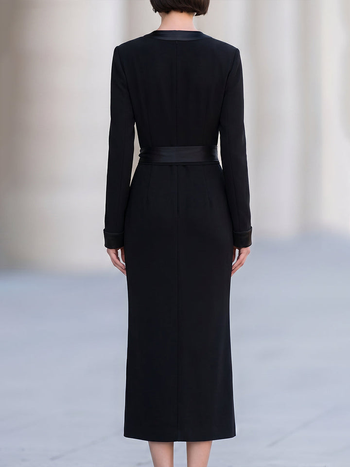 Utility Belted Midi Dress